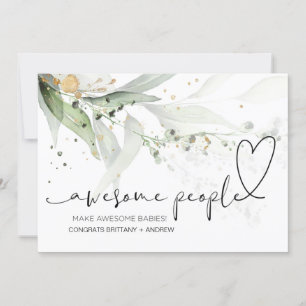 Zwangerschap Gefeliciteerd met nieuwe baby Kaart