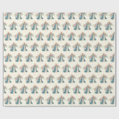 Zwangerschap Gezegende Moeder Maria Gift Wrap – Bl Cadeaupapier (Vlak)