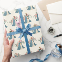 Zwangerschap Gezegende Moeder Maria Gift Wrap – Bl
