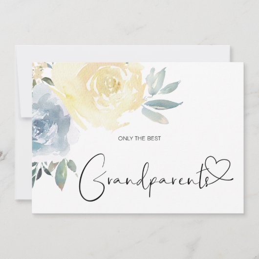Zwangerschap Grote grootouders Nieuwe baby Kaart (Voorkant)