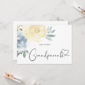 Zwangerschap Grote grootouders Nieuwe baby Kaart (Voorkant / Achterkant in situ)