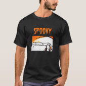 Zwangerschap Halloween. Zwangerschap is Scar T-shirt (Voorkant)
