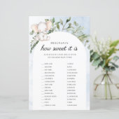 Zwangerschap Het is een blauw Baby shower spel (Staand voorkant)