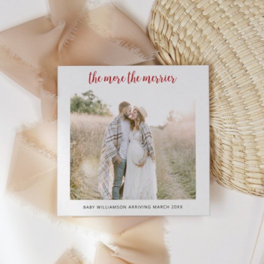 Zwangerschap Hoe meer hoe vrolijker | feestdagenka Feestdagenkaart