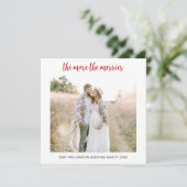 Zwangerschap Hoe meer hoe vrolijker | feestdagenka Feestdagenkaart (Staand voorkant)