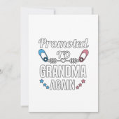 Zwangerschap in de kliniek:Bevorderen aan oma Aankondiging (Voorkant)