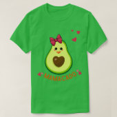 Zwangerschap in Mamacado Aankondiging Funny T-shirt (Design voorkant)