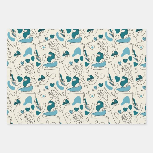 Zwangerschap Inpakpapier Vel (Voorkant 2)