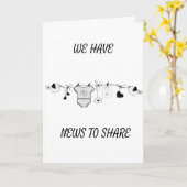 *** ZWANGERSCHAP** KAART (Gele Bloem)