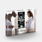 Zwangerschap Keepomwille 4 foto's Monogram Initiaa (Links)