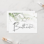 Zwangerschap Meer informatie over nieuwe babyaanko Kaart (Voorkant / Achterkant in situ)