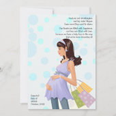 Zwangerschap moeder (jongen) Aankondiging (Voorkant)