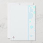 Zwangerschap moeder (jongen) Aankondiging (Achterkant)