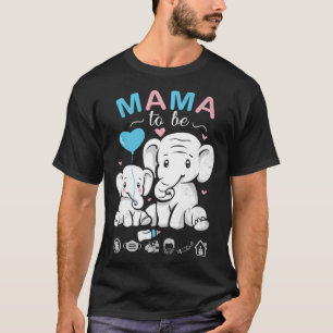 Zwangerschap Nieuwe Baby Aankondiging voor Mama Gr T-shirt