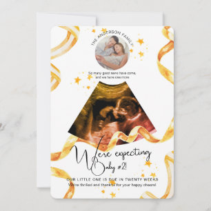 Zwangerschap Nieuwe baby echo echogram foto Kaart