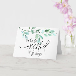 Zwangerschap Nieuwe baby onthaal voor familie en v Kaart