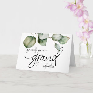 Zwangerschap Nieuwe baby onthaal voor familie en v Kaart