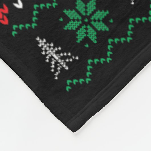 Zwangerschap nieuwe moeder fleece deken (Hoek)