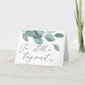 Zwangerschap onthaal grootouders dat ik zwanger be kaart (Voorkant)