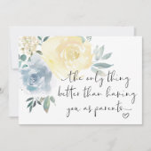 Zwangerschap onthaal nieuwe grootouders Ik ben zwa Kaart (Voorkant)