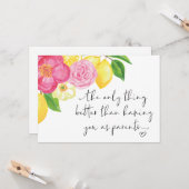 Zwangerschap Onthul Grootouder Verrassing Ik ben Z Kaart (Voorkant / Achterkant in situ)