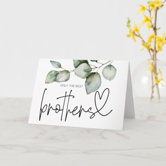 Zwangerschap onthullen Broeder oom om te worden da Kaart (Gele Bloem)