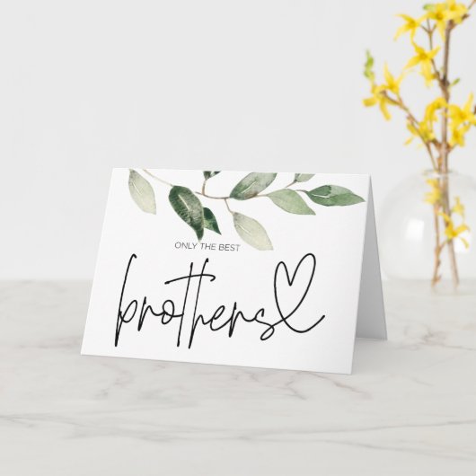 Zwangerschap onthullen Broeder oom om te worden da Kaart (Gele Bloem)