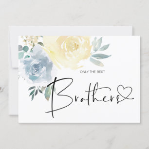 Zwangerschap onthullen Brother Oom Baby Aankondigi Kaart