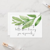 Zwangerschap onthullen Nieuwe grootouders Verwacht Kaart (Voorkant / Achterkant in situ)