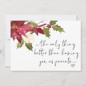 Zwangerschap onthullen voor ouders We verwachten B Kaart (Voorkant)