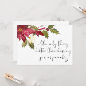 Zwangerschap onthullen voor ouders We verwachten B Kaart (Voorkant / Achterkant in situ)