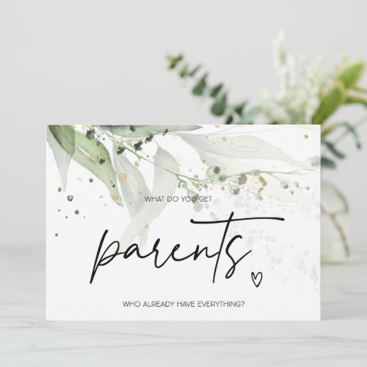 Zwangerschap Onthulling voor ouders Verras Im Zwan Kaart (Staand voorkant)