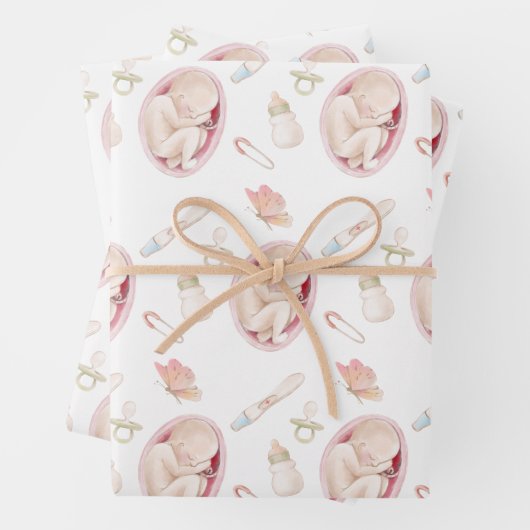 Zwangerschap Papier voor onmiddellijke verpakking Inpakpapier Vel (In situ)