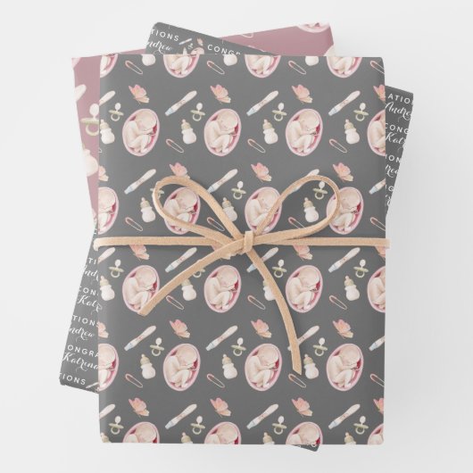 Zwangerschap Papier voor onmiddellijke verpakking Inpakpapier Vel (In situ)