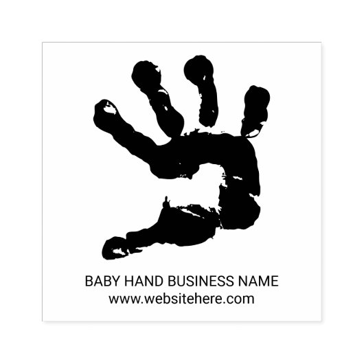 Zwangerschap Pasgeboren Baby Rubberstempel (Afrduk)