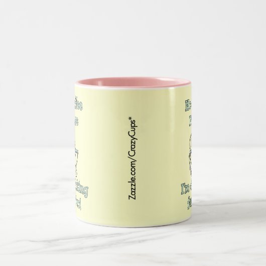 Zwangerschap Tweekleurige Koffiemok (Center)