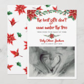 Zwangerschap Vakantie Aankondiging | Moderne foto (Voorkant / Achterkant)