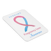 Zwangerschap Verlies Bewustzijn Lint Custom Art Ma Magneet (Rechterzijde)