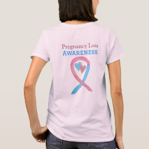 Zwangerschap Verlies Bewustzijn Lint Hart Shirten T-shirt