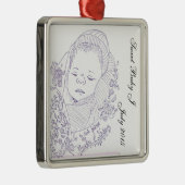 Zwangerschap Verlies Ornament (Rechts)