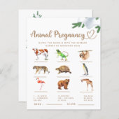 Zwangerschap Winterspelen Baby shower (Voorkant / Achterkant)