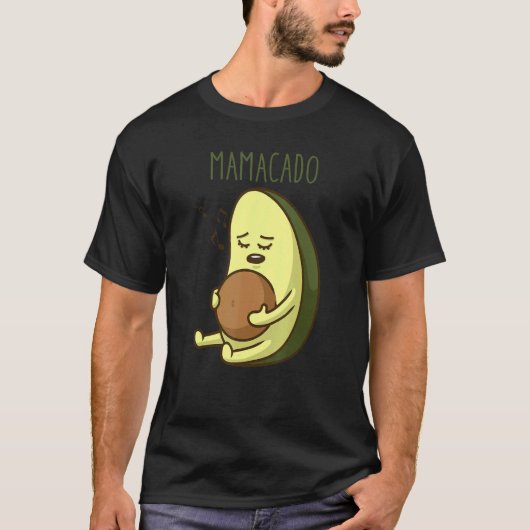 Zwangerschap Zwangerschap Avocado Avocado T-shirt (Voorkant)