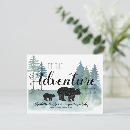 Zwangerschap Zwangerschap Zwangerschap Zwangerscha Aankondiging (Staand voorkant)