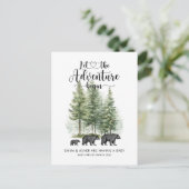 Zwangerschap Zwangerschap Zwangerschap Zwangerscha Aankondigingskaart (Staand voorkant)