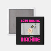 Zwangerschaps onthulling & aankondiging Baby maken Magneet (Voorkant / Achterkant)