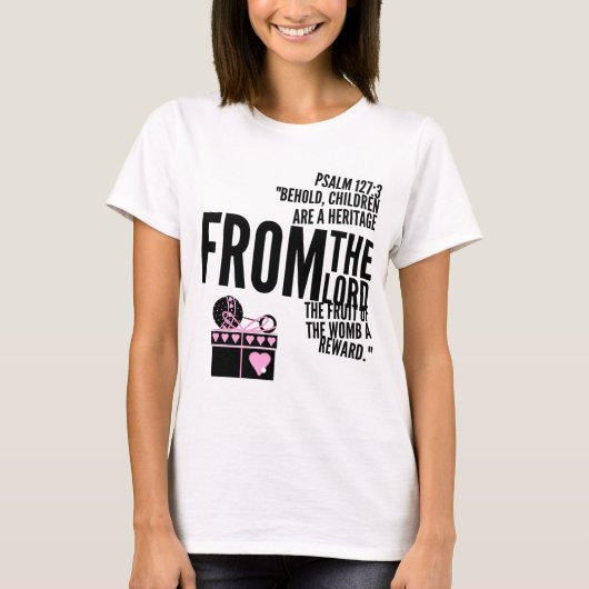 Zwangerschaps T-Shirt (Voorkant)