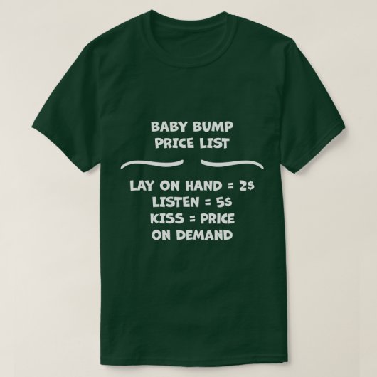 Zwangerschapsaankondiging Baby Forever Connected 1 T-shirt (Design voorkant)