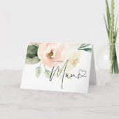 Zwangerschapsaankondiging Baby onthullen aan mama Kaart (Voorkant)