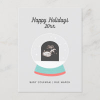 Zwangerschapsaankondiging Baby Sonogram Holiday Ka