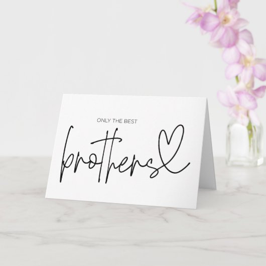 Zwangerschapsaankondiging Broer Oom Worden Ik Ben  Kaart (Orchidee)